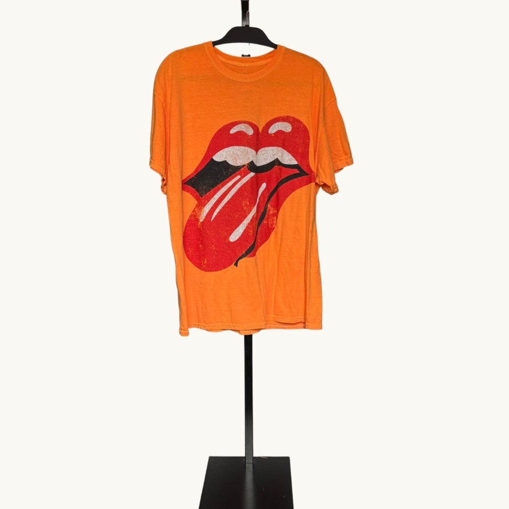 Urban Outfitters Orange Graphic Tee